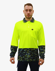 SFWP16 Hi Vis Polo Shirts. 1 Colourway In Stock.
